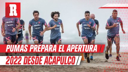 Pumas se prepara de cara al Apertura 2022 con pretemporada en Acapulco