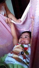 TWINS TOGETHER AT PLAY