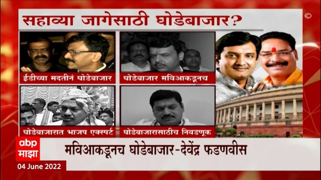 Election : सहाव्या जागेसाठी घोडेबाजार होणार? भाजप नेते आणि मविआतील नेत्यांनी दावे-प्रतिदावे