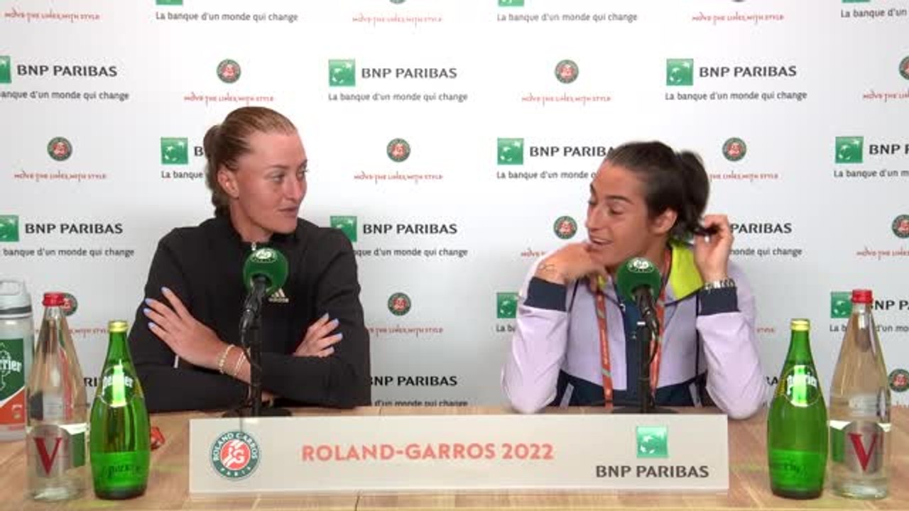 Roland-Garros - Garcia et Mladenovic en finale