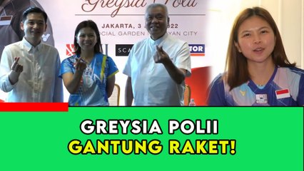Greysia Polii Gantung Raket!