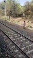 Watch video: Electricity wire broken in railway, many trains delayed for hours