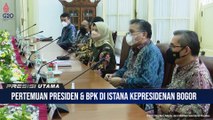 Ketua BPK Bertemu Presiden Jokowi di Istana Bogor