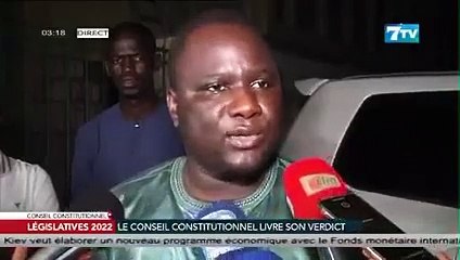 Dethié FALL: "Conseil Constitutionnel limou wakh nekoul droit...le 8 Juin adouna dinagn gnou degue"