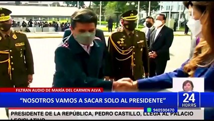 Alva sobre audio filtrado: "Quieren desviar la atención, no nos dejemos engañar"