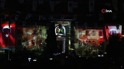 200 drone ile nefes kesen gösteri!