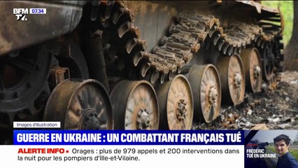 Guerre en Ukraine: un combattant français tué dans un bombardement russe