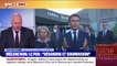 Pour Emmanuel Macron, Jean-Luc Mélenchon et Marine Le Pen incarnent le "désordre" et la "soumission"