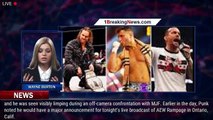 CM Punk Announces Injury As Interim AEW Title Could Fall Into MJF's Lap - 1breakingnews.com