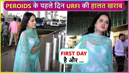 Seeing Low & Sad Face Urfi Javed Reveal That It's Her First Day On Periods