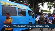 Tim Gabungan Gelar Razia Narkoba di Sejumlah Titik di Kota Medan