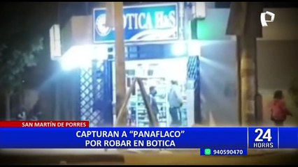 SMP: ¡A balazos! detectives de la Dirincri frustran asalto a botica y capturan a dos delincuentes