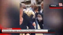Fransa'da aşırı sağcı Le Pen'e yumurtalı saldırı