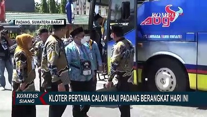 389 Calon Haji Kloter Satu Padang Diterbangkan ke Tanah Suci
