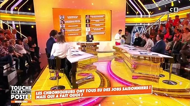 Danielle Moreau secourue par Jean-Pascal Lacoste dans Touche pas à mon poste le 3 juin 2022.