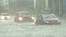 Una tormenta tropical causa graves inundaciones en el centro de La Habana