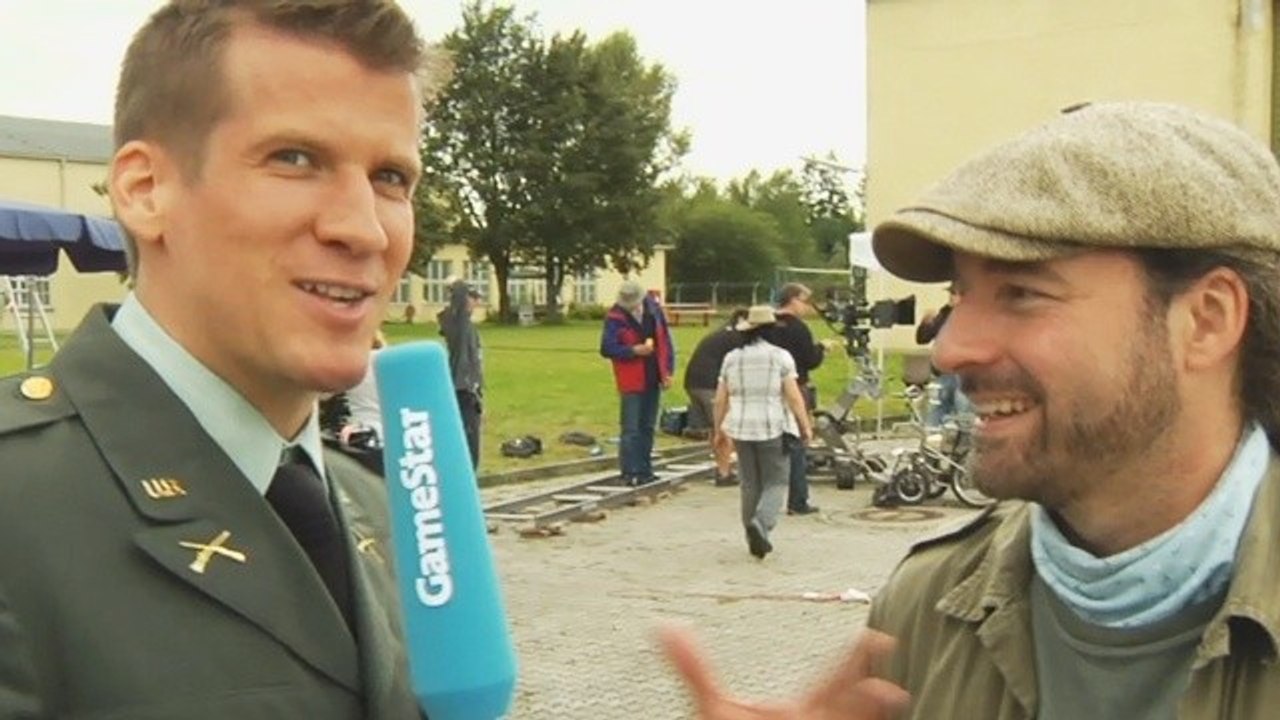 Rookie - Fast platt - Behind the Scenes: GameStar am Set