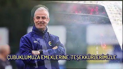 Fenerbahçe, İsmail Kartal'a veda etti: Çubukluya can veren içindeki ruhtur, çubuklumuza emeklerine teşekkürlerimizle