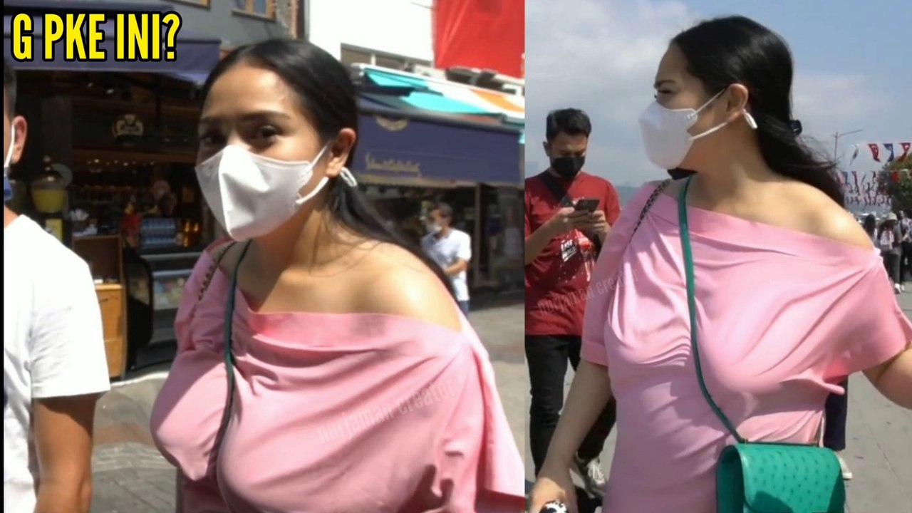 Nagita Slavina Jalan Jalan di Turki, Itunya Terlihat Lebih Menonjol