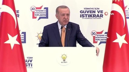 Cumhurbaşkanı Erdoğan, " Seçim tarihi belli, siz adayınızı belirleyin. Sen sıkıyorsa aday mısın, değil misin onu açıkla"