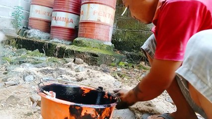 Trik menghilangkan oli tanpa cuci pake solar atau air
