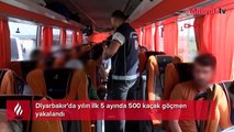 Diyarbakır'da yılın ilk 5 ayında 500 kaçak göçmen yakalandı