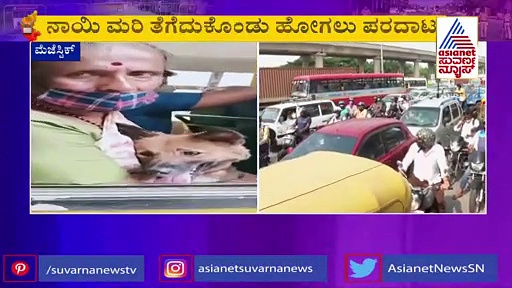 ಫುಲ್ ಟಿಕೆಟ್ ಕೊಟ್ಟು ಫ್ಯಾಮಿಲಿ ಜತೆ  ಬೆಂಗಳೂರಿನಿಂದ ಶ್ವಾನ ಪ್ರಯಾಣ