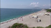 Antalya ve Muğla sahillerinde güneşli hava yoğunluğu (2)