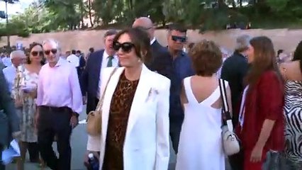 Patricia Pardo dedica unas palabras a Christian Gálvez en la entrega de su Antena De Plata