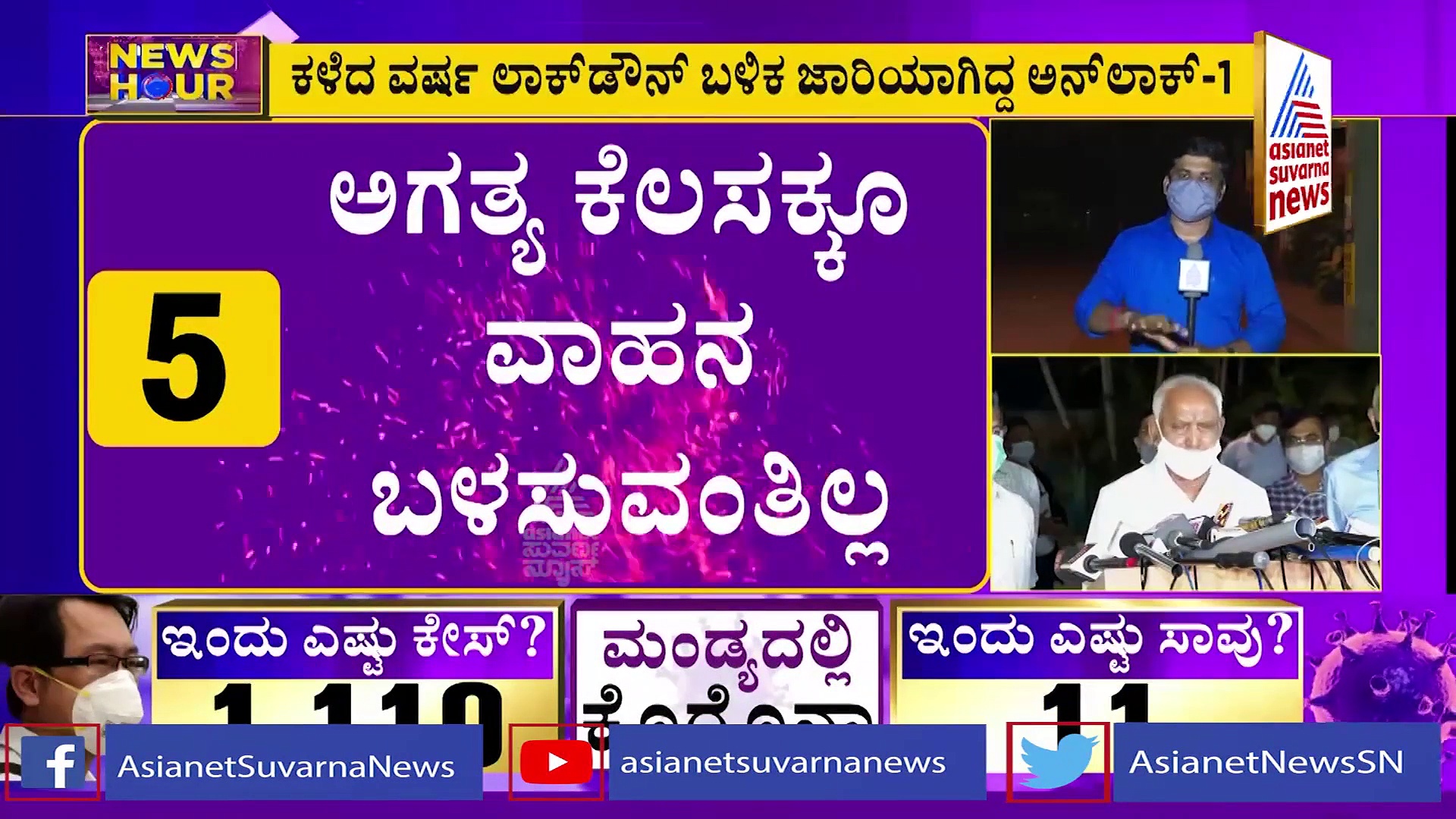 ದಿನಸಿ-ತರಕಾರಿ ತರಲು ವಾಹನ ಬಳಸಂಗಿಲ್ಲ, ಮೇ.10ರಿಂದ ಕರ್ನಾಟಕ ಸಂಪೂರ್ಣ ಲಾಕ್‌ಡೌನ್ !