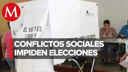 Reportan focos rojos para elección en Oaxaca