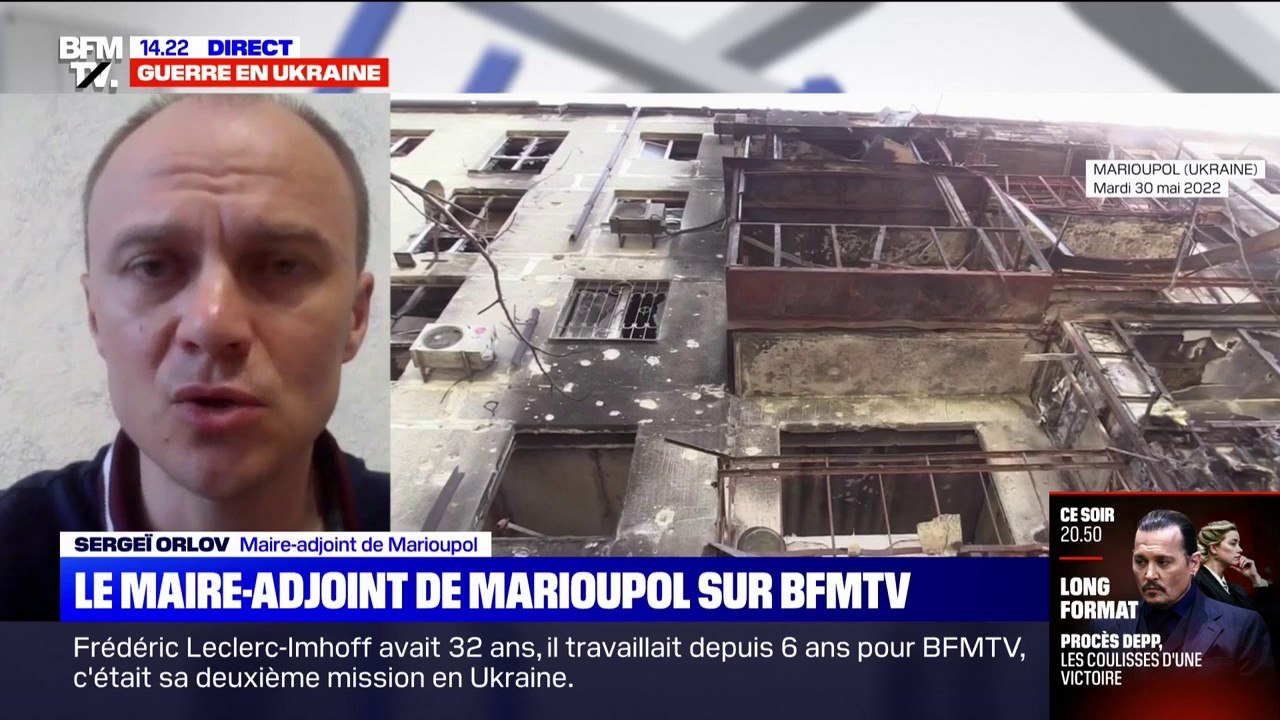Sergeï Orlov, maire-adjoint de Marioupol: "Il faut accélérer la fourniture des armements lourds et nous libérerons Marioupol sans faute, avant la fin de l'année"