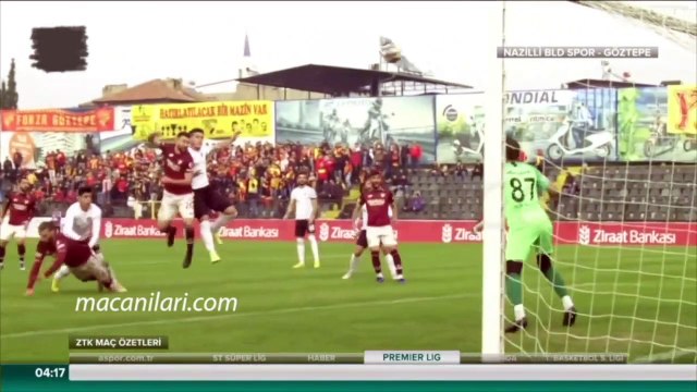 Nazilli Belediyespor 0-3 Göztepe [HD] 04.12.2018 - 2018-2019 Turkish Cup 5th Round 1st Leg