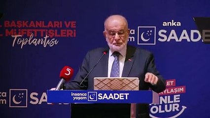 Saadet Partisi lideri Karamollaoğlu'ndan "İnsanca Yaşam" manifestosu: Biz gardiyan değil garson devlet anlayışıyla, devleti asli vazifesine uygun bir şekilde yöneteceğiz