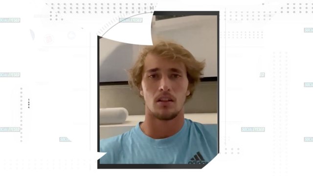 Zverev reaparece pendiente de de su lesión: Parece muy grave