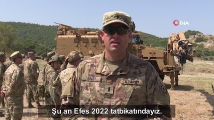 EFES-2022'ye katılan yabancı askerler görüşlerini paylaştı