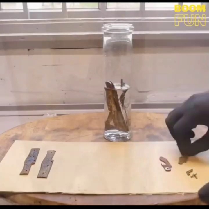 Amazing restoration of knife