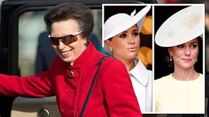 Princess Anne mucks in! ‘You can't imagine Meghan or Kate doing that'