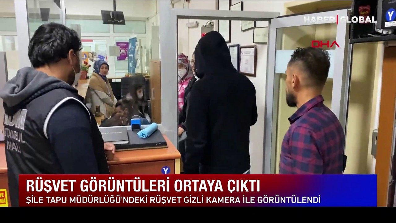 Şile Tapu Müdürlüğü'ndeki operasyon: Rüşvet çarkının görüntüleri dosyaya girdi