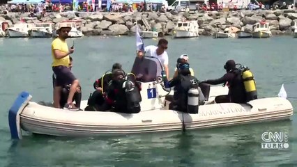 Çevre Haftası'nda deniz temizliği