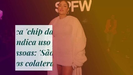 Flay critica 'chip da beleza' e não indica uso para outras pessoas: 'São muitos efeitos colaterais'