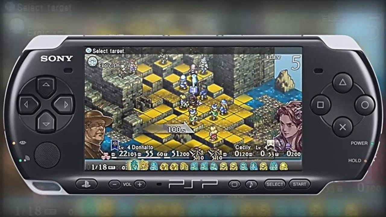 Tactics ogre: let us cling together - test-video für psp