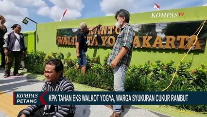 Mantan Wali Kota Yogyakarta jadi Tersangka Korupsi, Warga Syukuran dengan Cukur Gundul!