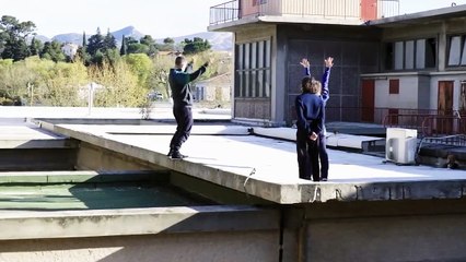 Plus Belle la Vie - Making-of Yamakasi !