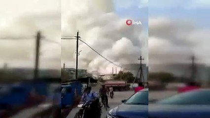 Hindistan'da kimya fabrikasında yangın: 8 ölü