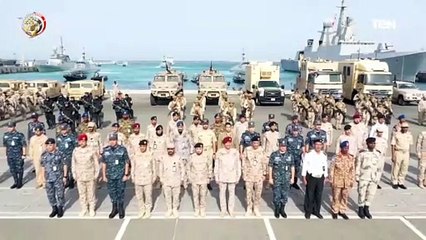 ختام فعاليات التدريب البحرى المشترك ( الموج الأحمر - 5 ) بالمملكة العربية السعودية