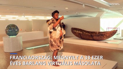 Megnyilt a 33 000 éves francia őskőkori Cosquer-barlang 3 D-s másolata