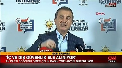 AK Parti Sözcüsü Çelik'ten önemli açıklamalar