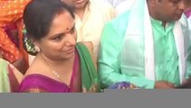 MLC Kavita CH Kondur Temple : వైభవంగా లక్ష్మీనరసింహస్వామి ఆలయ పున: ప్రారంభం | ABP Desam