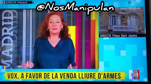 Miren cómo le patinaba la lengua a Cristina Fallarás en este programa